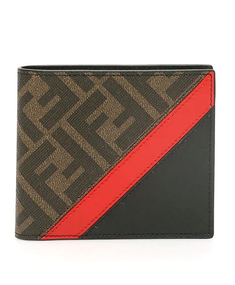 fendi stripes wallet|fendi wallet for sale.